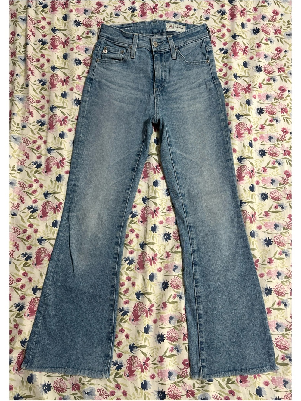 Adriano Goldschmied Farrah boot crop jeans